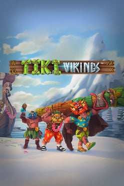 Слот Tiki Vikings от поставщика Just For The Win на евро в онлайн-казино, начать игру прямо сейчас