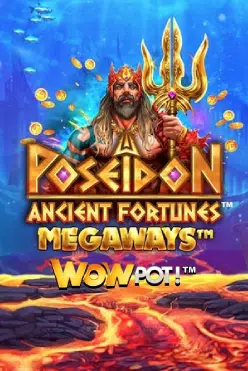 Слот машина Ancient Fortunes Poseidon WowPot Megaways от провайдера Microgaming на рубли в онлайн-казино, начать игру прямо сейчас